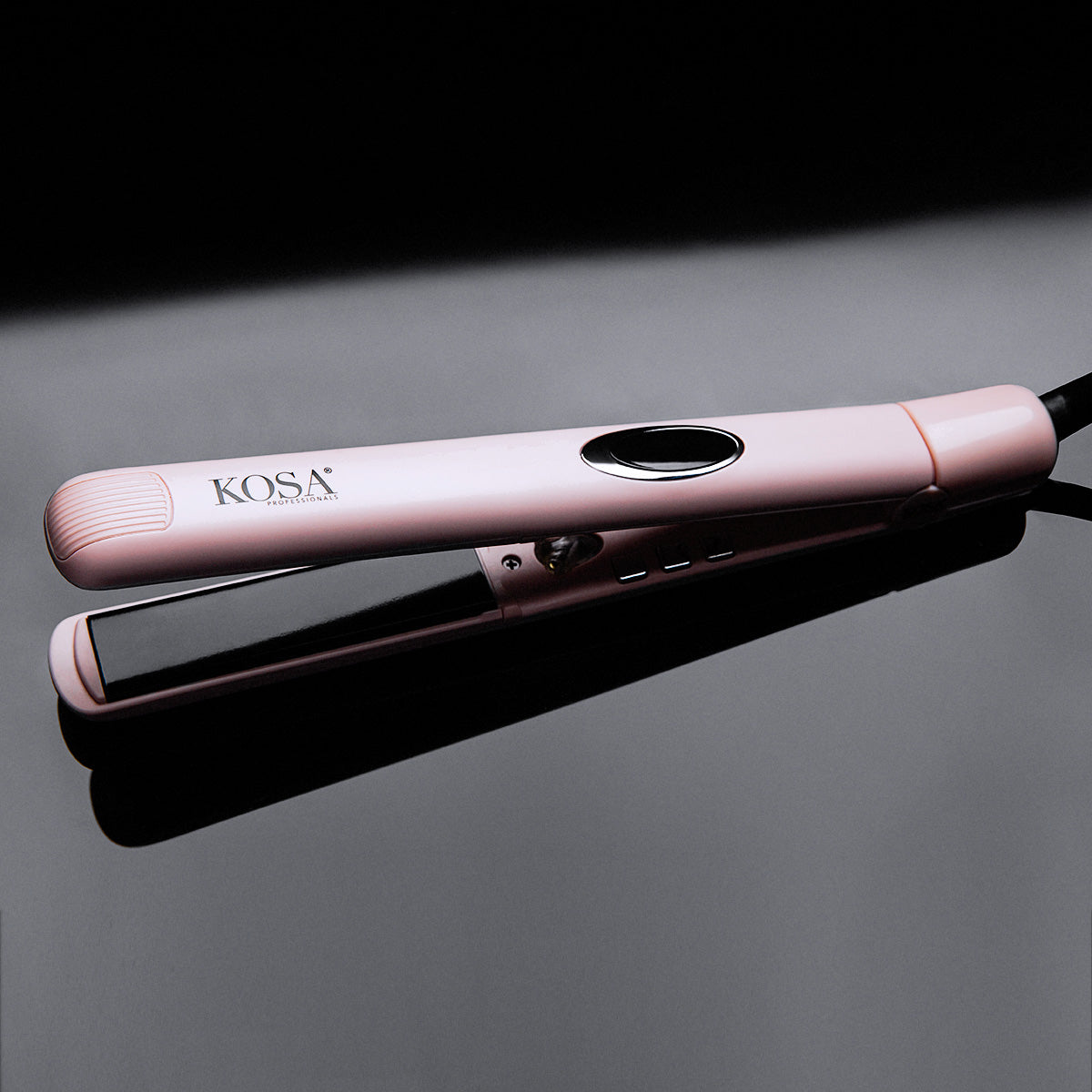 Infrared Flat Iron KOSA Elite Styler in Blush KOSA PROFESSIONALS